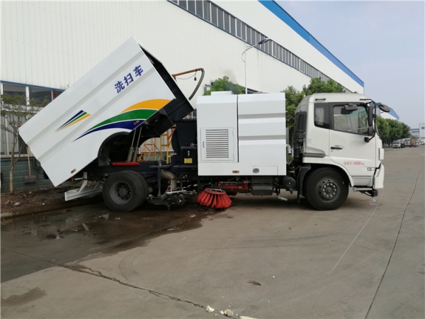 東風(fēng)天錦7水/9塵洗掃車(chē)
