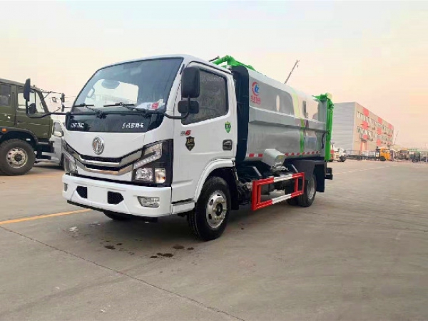 程力威牌CLW5045ZZZKDL型自裝卸式垃圾車