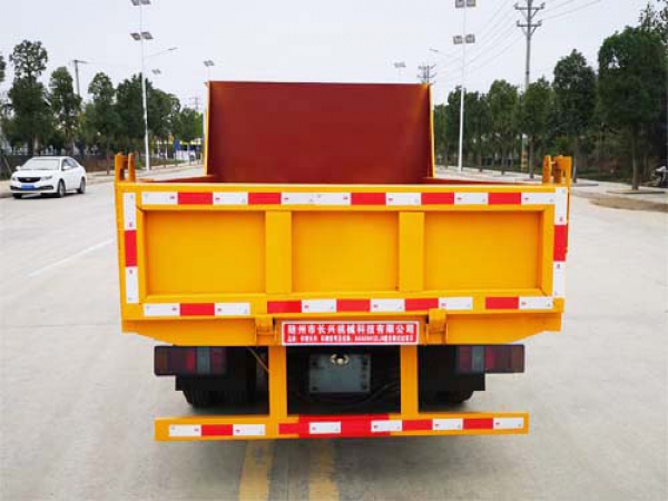江鈴順達(dá)國(guó)六雙排藍(lán)牌自卸式垃圾車(chē)