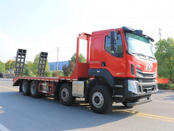 （國六）柳汽前四后八平板運輸車